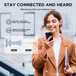 1MORE ComfoBuds Pro - Wireless Noise Cancelling Earbuds, 20H Playtime, Waterproof 23 1MORE ComfoBuds Pro - Wireless Noise Cancelling Earbuds, 20H Playtime, Waterproof -Electronics Store 1more comfobuds mini hybrid active noise cancelling earbuds in ear headphones with stereo sound 3