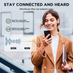 1MORE ComfoBuds Pro - Wireless Noise Cancelling Earbuds, 20H Playtime, Waterproof 29 1MORE ComfoBuds Pro - Wireless Noise Cancelling Earbuds, 20H Playtime, Waterproof -Electronics Store 1more comfobuds mini hybrid active noise cancelling earbuds in ear headphones with stereo sound 9