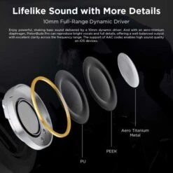 1MORE PistonBuds Pro - Wireless Noise Cancelling Earbuds, Studio-Grade Sound, 30H Playtime -Electronics Store 1more pistonbuds pro hybrid active noise canceling wireless earbuds bluetooth 52 headphones 2