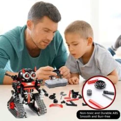 3-in-1 Remote Control Car Coding Set: Transformative Robotics Science Kit For Kids -Electronics Store 3 in 1 remote control car coding set transformative robotics science kit for kids 2