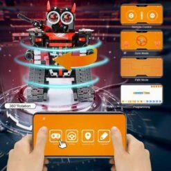 3-in-1 Remote Control Car Coding Set: Transformative Robotics Science Kit For Kids -Electronics Store 3 in 1 remote control car coding set transformative robotics science kit for kids 4