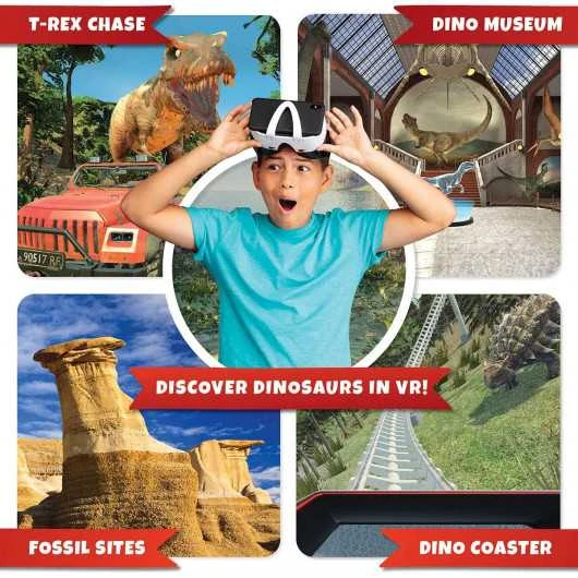 Abacus Brands Dino Dig VR - Virtual Reality Kids Science Kit, Book And Interactive STEM Learning 5 Abacus Brands Dino Dig VR - Virtual Reality Kids Science Kit, Book And Interactive STEM Learning - Image 5