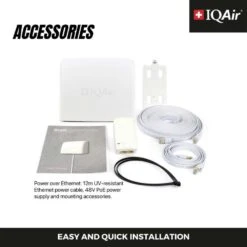 Advanced Air Quality Monitor With VOC, PM2.5, CO2, & Real-Time Alerts | Smart Home Compatible -Electronics Store advanced air quality monitor with voc pm25 co2 real time alerts smart home compatible 3