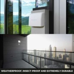 Advanced Air Quality Monitor With VOC, PM2.5, CO2, & Real-Time Alerts | Smart Home Compatible -Electronics Store advanced air quality monitor with voc pm25 co2 real time alerts smart home compatible 4