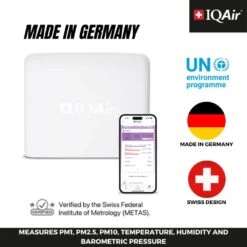 Advanced Air Quality Monitor With VOC, PM2.5, CO2, & Real-Time Alerts | Smart Home Compatible -Electronics Store advanced air quality monitor with voc pm25 co2 real time alerts smart home compatible 8