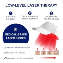 Advanced Laser Hair Growth Cap With Red Light Therapy For Men & Women Safe, Easy, Effective Hair Regrowth Treatment -Electronics Store advanced laser hair growth cap with red light therapy for men women 4