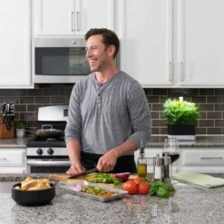 AeroGarden Harvest Indoor Garden: Grow Fresh Herbs & Vegetables All Year Round -Electronics Store aerogarden harvest indoor garden with led grow light black 3