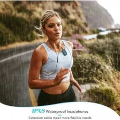 AGPTEK IPX8 Waterproof MP3: Dive Into Music While You Swim -Electronics Store agptek s07 the 100 waterproof music player 1 2