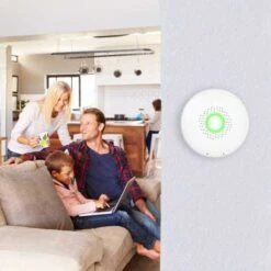 Airthings Wave 2nd Gen: Smart Radon Detector With Easy Integration -Electronics Store airthings 2950 wave the smart radon detector 12