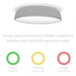 Airthings Wave 2nd Gen: Smart Radon Detector With Easy Integration -Electronics Store airthings 2950 wave the smart radon detector 2