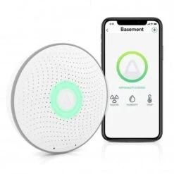 Airthings Wave 2nd Gen: Smart Radon Detector With Easy Integration -Electronics Store airthings 2950 wave the smart radon detector 4