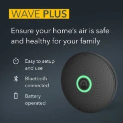 Airthings Wave Plus: Monitor Radon, CO2, And Air Quality With Humidity And Pressure Sensors For A Healthier Home -Electronics Store airthings wave plus monitor radon co2 and air quality with humidity and pressure sensors for a healthier home 7