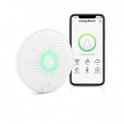 Airthings Wave Plus: Smart Indoor Air Quality Monitor With Radon Detection -Electronics Store airthings wave plus the air purifier 10