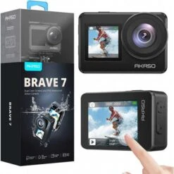 Capture Every Moment With AKASO Brave 7 LE - Waterproof & Versatile Action Camera