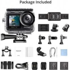 Capture Adventure: AKASO Brave 7 LE 4K30FPS Action Camera With Dual Display