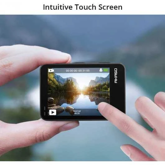 Capture Adventure: AKASO Brave 7 LE 4K30FPS Action Camera With Dual Display 4 Capture Adventure: AKASO Brave 7 LE 4K30FPS Action Camera With Dual Display - Image 4