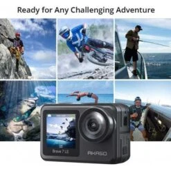 Capture Adventure: AKASO Brave 7 LE 4K30FPS Action Camera With Dual Display 14 Capture Adventure: AKASO Brave 7 LE 4K30FPS Action Camera With Dual Display -Electronics Store akaso brave 7 le the action camera 6