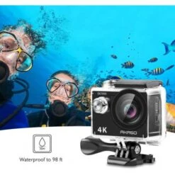 AKASO EK7000 4K Action Camera: Waterproof, 170° Wide Angle, With WiFi And Remote Control 32 AKASO EK7000 4K Action Camera: Waterproof, 170° Wide Angle, With WiFi And Remote Control -Electronics Store akaso ek7000 4k30fps action camera ultra hd underwater camera 170 degree wide angle 98ft waterproof camera silver 14
