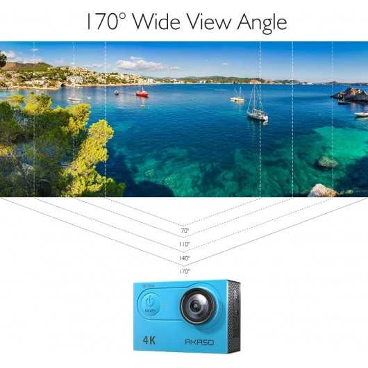 AKASO EK7000 4K Action Camera: Waterproof, 170° Wide Angle, With WiFi And Remote Control 4 AKASO EK7000 4K Action Camera: Waterproof, 170° Wide Angle, With WiFi And Remote Control - Image 4