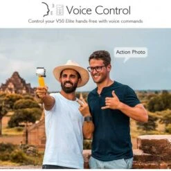 AKASO V50 Elite 4K60fps Action Camera: Waterproof, WiFi, Voice Control & More -Electronics Store akaso v50 elite 4k60fps action camera voice control 131ft waterproof 8x zoom helmet kit 2