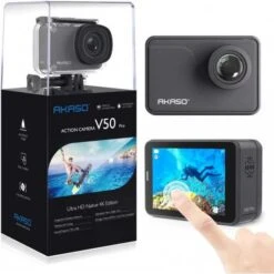 Capture Every Moment: 4K Waterproof Action Camera With External Mic