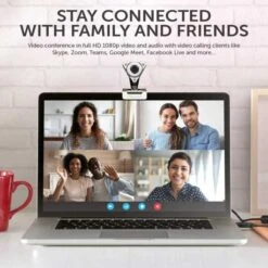 Aluratek 1080p HD Webcam: Crystal-Clear Desktop & Conference Streaming -Electronics Store aluratek awc01f the triangular webcam 1 4