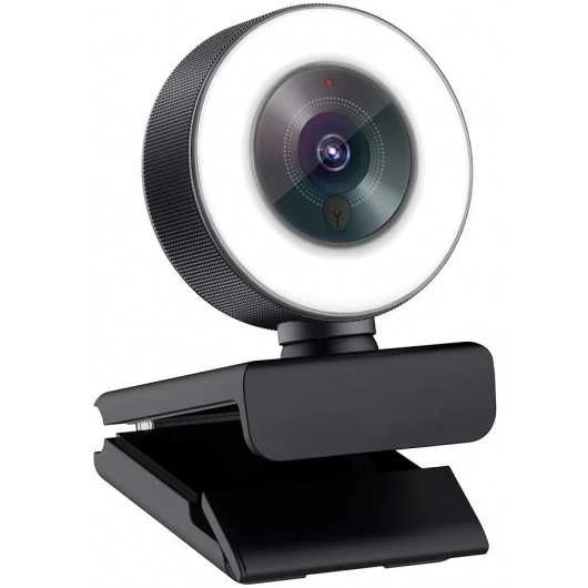 Angetube Streaming Webcam With Ring Light - HD 1080p And Autofocus 1 Angetube Streaming Webcam With Ring Light - HD 1080p And Autofocus