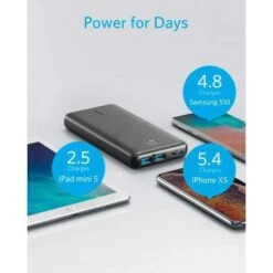 Anker PowerCore Essential 20000, Portable Power -Electronics Store anker powercore essential 20000 portable power 1 4