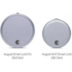 August Wi-Fi Smart Lock (4th Gen): Keyless Entry Made Easy & Secure -Electronics Store august wi fi smart lock the smart way to secure your home 3