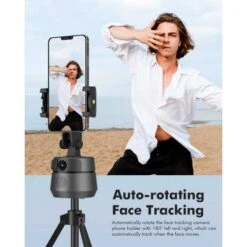 Auto-Face Tracking Webcam With Built-in Microphone And Tripod -Electronics Store auto face tracking webcam with built in microphone and tripod 2