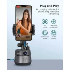 Auto-Face Tracking Webcam With Built-in Microphone And Tripod -Electronics Store auto face tracking webcam with built in microphone and tripod 6