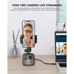 Auto-Face Tracking Webcam With Built-in Microphone And Tripod -Electronics Store auto face tracking webcam with built in microphone and tripod 7