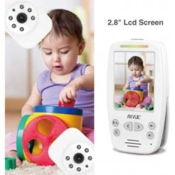 E662 Digital Baby Monitor With Temperature Detection, Night Vision, 2-Way Audio, And Expandable Camera – Safe Baby Monitoring 12 E662 Digital Baby Monitor With Temperature Detection, Night Vision, 2-Way Audio, And Expandable Camera – Safe Baby Monitoring -Electronics Store axvue e662 2 cameras for large surveillance 1 4