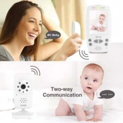 E662 Digital Baby Monitor With Temperature Detection, Night Vision, 2-Way Audio, And Expandable Camera – Safe Baby Monitoring 14 E662 Digital Baby Monitor With Temperature Detection, Night Vision, 2-Way Audio, And Expandable Camera – Safe Baby Monitoring -Electronics Store axvue e662 2 cameras for large surveillance 1 6