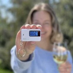 BACtrack Keychain Breathalyzer - Portable Alcohol Tester, Accurate Results, Easy To Use, USB Rechargeable -Electronics Store bactrack go keychain breathalyzer white 1 4