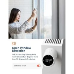 Beok Smart WiFi Radiator Thermostat Valve Compatible With Tuya, Alexa, And Google Home -Electronics Store beok smart wifi radiator thermostat valve compatible with tuya alexa and google home 4