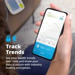 Bluetooth Blood Pressure Monitor With Arm Cuff And Smart App, Easy To Use -Electronics Store bluetooth blood pressure monitor with arm cuff and smart app easy to use 5