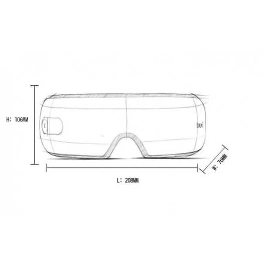 Ultimate Relaxation Breo Eye Massager: Heat, Vibration & Compression Relief 6 Ultimate Relaxation Breo Eye Massager: Heat, Vibration & Compression Relief - Image 6