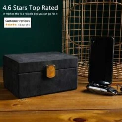 Secure Your Car Keys: Faraday Box For Signal Blocking Protection -Electronics Store briidea faraday box key fob protector rfid signal blocking box faraday box signal blocking shielding box for car key 12