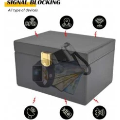 Secure Your Car Keys: Faraday Box For Signal Blocking Protection -Electronics Store briidea faraday box key fob protector rfid signal blocking box faraday box signal blocking shielding box for car key 8