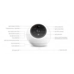 Amaryllo Apollo: Advanced Security Camera With 360° Tracking -Electronics Store cameras apollo the new auto tracking security robot apollo is capable of detecting multiple human faces at once and will send in 2