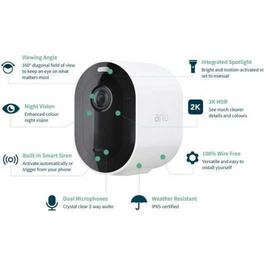 Arlo VMC4: Cutting-Edge Smart Home Security Camera For Ultimate Safety 3 Arlo VMC4: Cutting-Edge Smart Home Security Camera For Ultimate Safety - Image 3