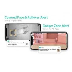 CuboAi Plus Smart Baby Monitor: Peace Of Mind In Every Pixel -Electronics Store cameras cubo ai plus the monitor with customizable alerts cubo ai plus is a customazible monitor created by a pediatrician to en 6