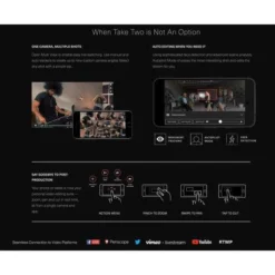 Logitech StreamCam: Elevate Your Streaming With Professional Quality -Electronics Store cameras mevo start the live streaming camera mevo start is a live camera that connects and streams instantly from your phone wit 9