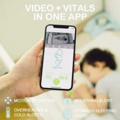 Sense-U Baby Monitor: Peace Of Mind With Advanced Monitoring -Electronics Store cameras sense u video and monitor the complete system for babies sense u video monitor is a complete system that tracks your bab 1
