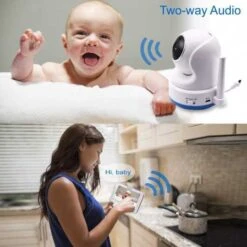 CasaCam BM200: Ultimate Baby Monitor With Touchscreen & HD Came -Electronics Store casacam the baby monitor with a big screen 4