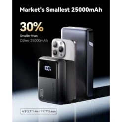 Compact INIU 100W Power Bank, 25000mAh High Capacity, Fast Charging For IPhone, Samsung, IPad, MacBook, Laptops & More -Electronics Store compact iniu 100w power bank 25000mah high capacity fast charging for iphone samsung ipad macbook laptops more 2