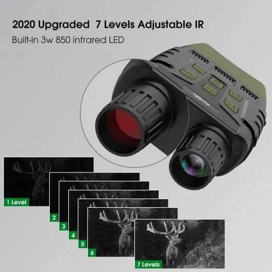 Coolife Night Vision Goggles: Infrared Binoculars For Enhanced Night Clarity 2 Coolife Night Vision Goggles: Infrared Binoculars For Enhanced Night Clarity - Image 2