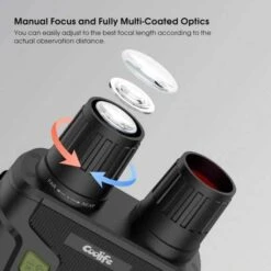 Coolife Night Vision Goggles: Infrared Binoculars For Enhanced Night Clarity 9 Coolife Night Vision Goggles: Infrared Binoculars For Enhanced Night Clarity -Electronics Store coolife the night vision device 1 2