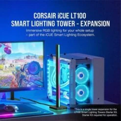 Corsair ICUE LT100 Smart Lighting Towers: Transform Your Space -Electronics Store corsair icue lt100 light towers 8